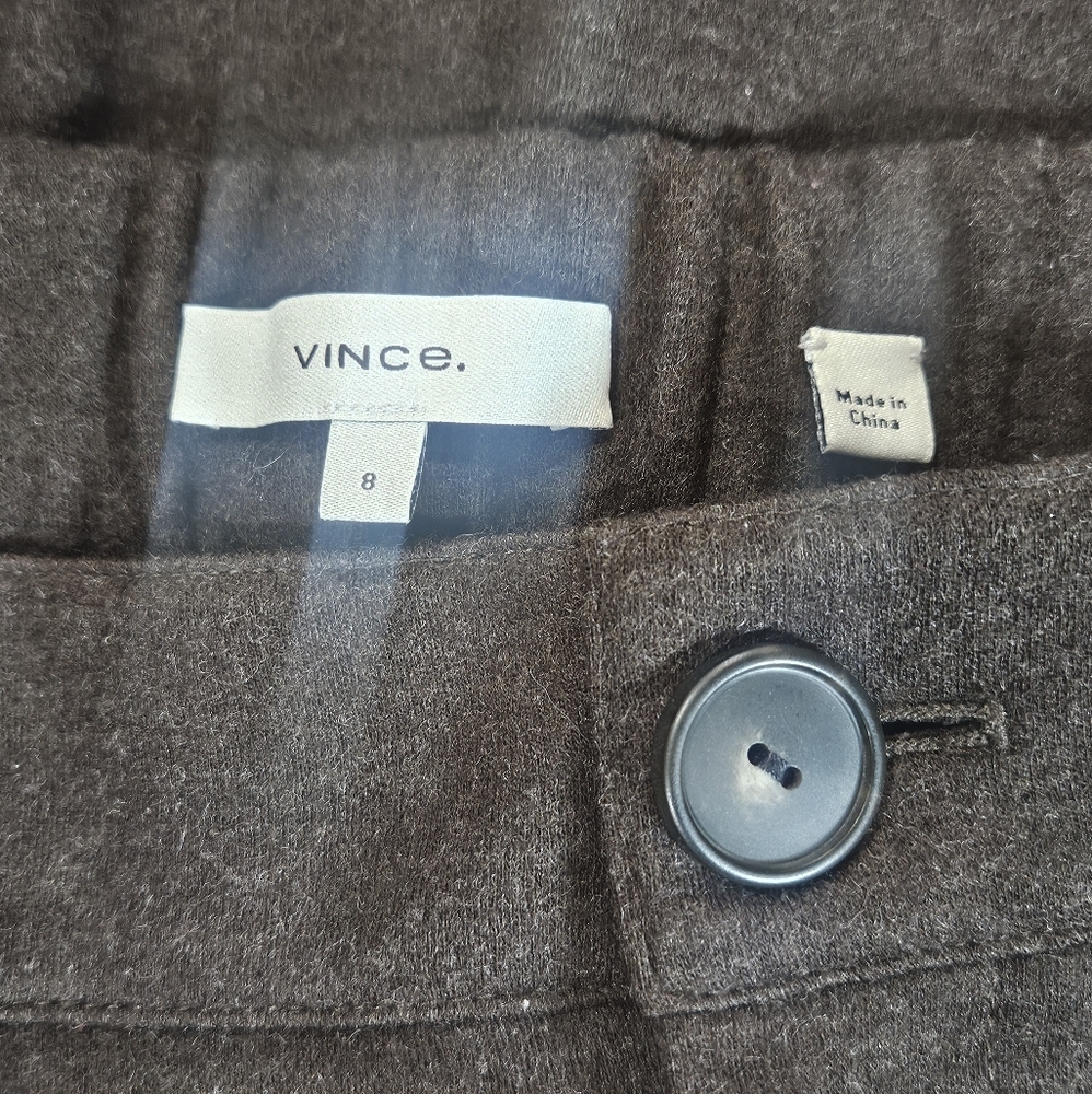 Vince Black Wide-Leg Pants - Picture 4 of 8